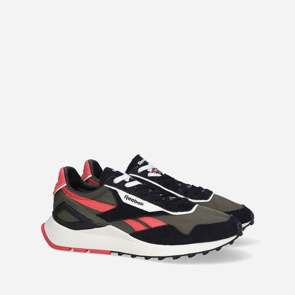 Reebok Classic Leather Legacy AZ Mens Running Shoes Black Green GY0420 NEW Sz 11 main image 4